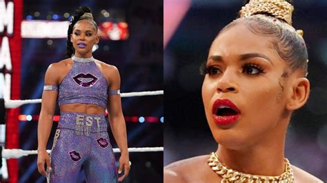 bianca belair nipple|When Bianca Belair bluntly responded to WWE fan。